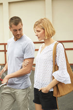 CINDY FRAYED HEM BOYFRIEND SHORTS