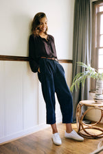 OPHELIA CORDUROY WIDE LEG TROUSER