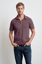 RANDALL COTTON SLUB POLO