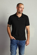 RANDALL COTTON SLUB POLO