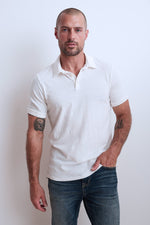 RANDALL COTTON SLUB POLO