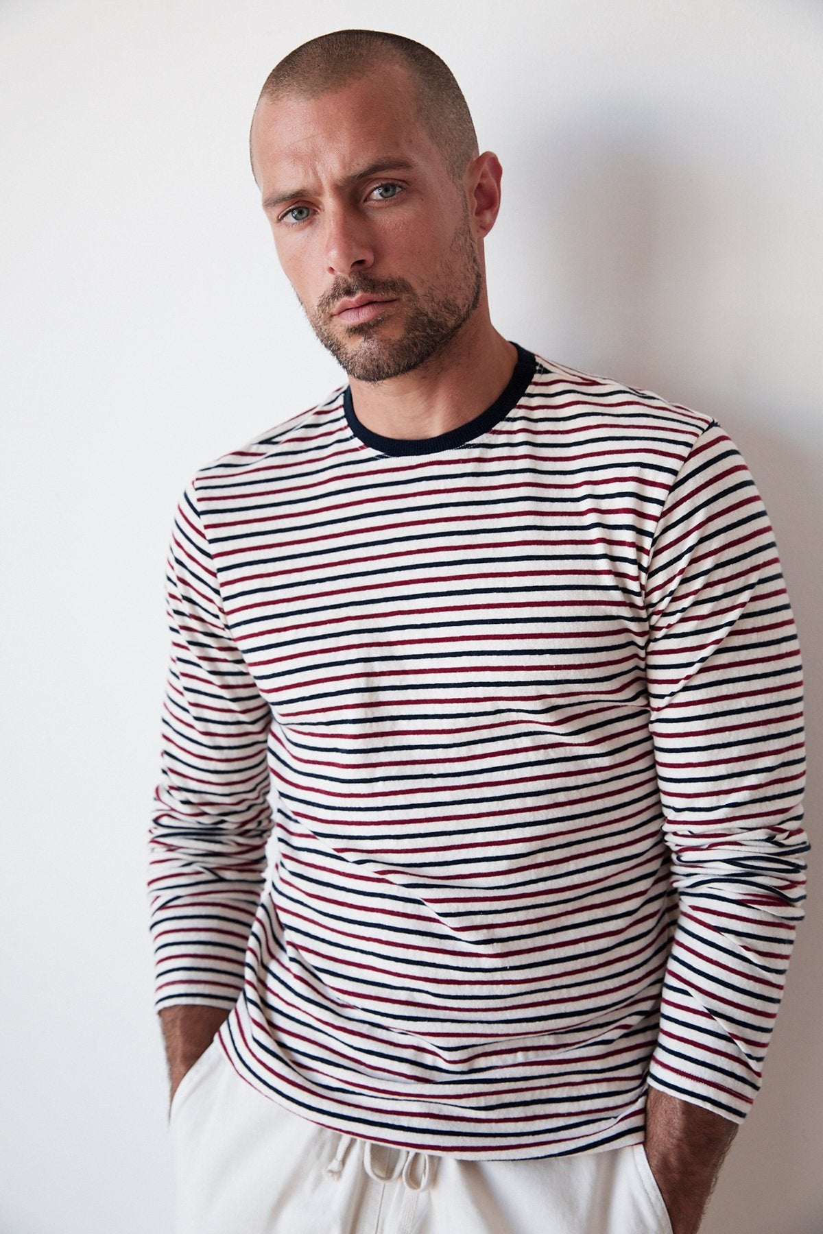 DESMOND STRIPED TEE