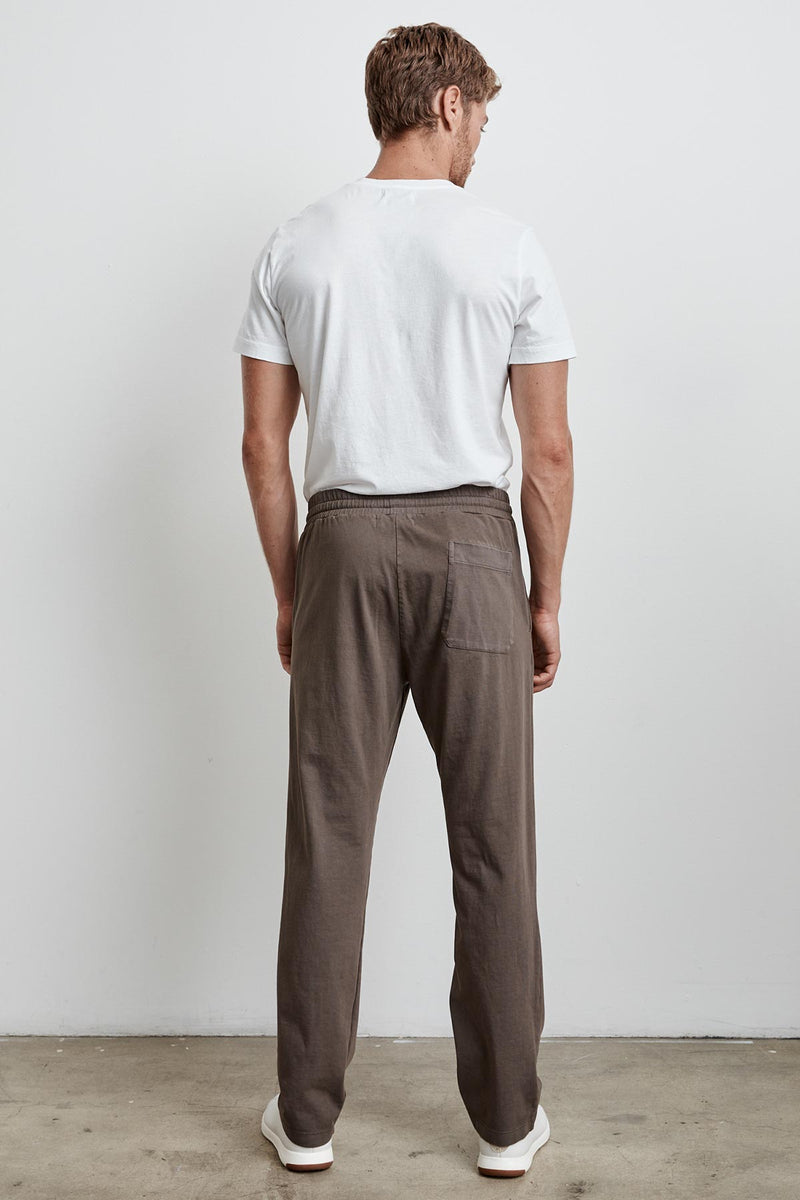 SEWARD STRUCTURED JERSEY DRAWSTRING PANT