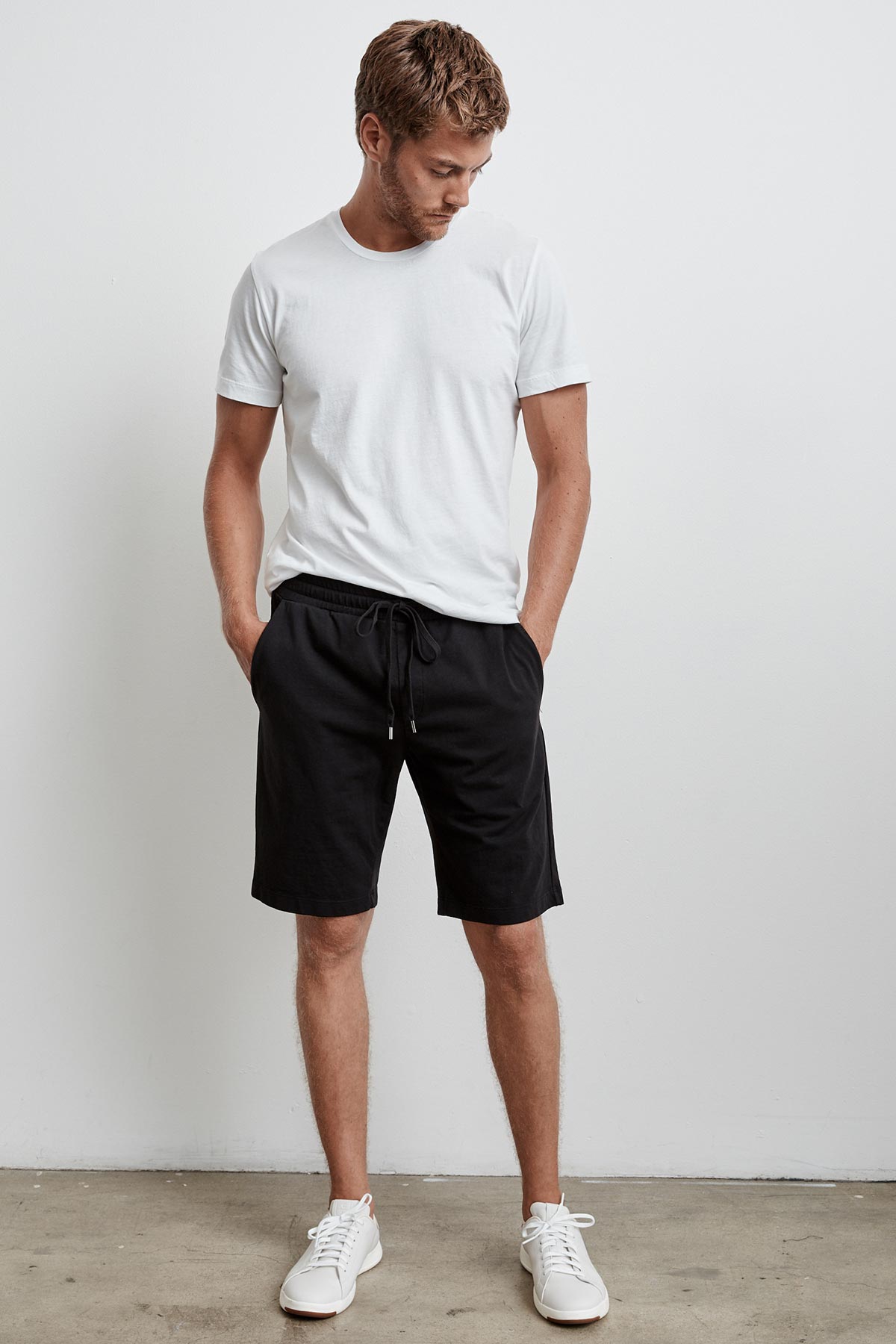 TRIPP STRUCTURED JERSEY DRAWSTRING SHORT