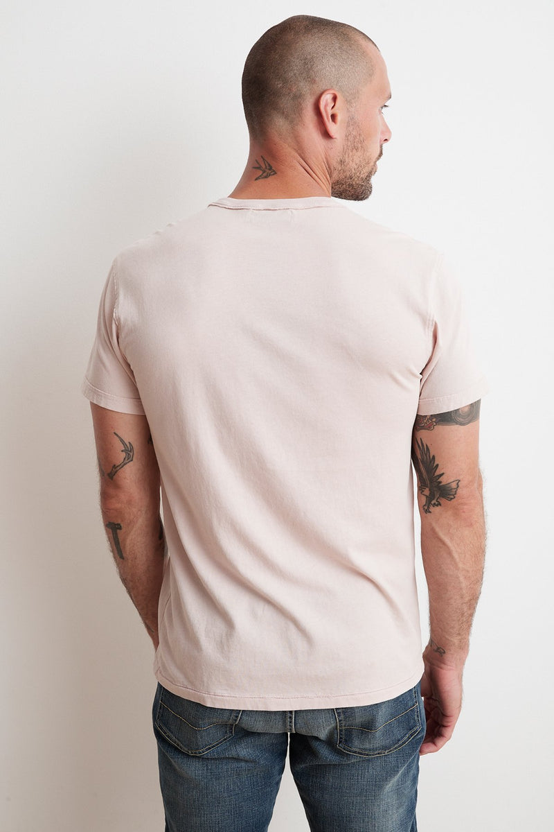 TUCKER SUEDED JERSEY TEE