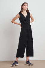 MICAH TIE FRONT JUMPSUIT