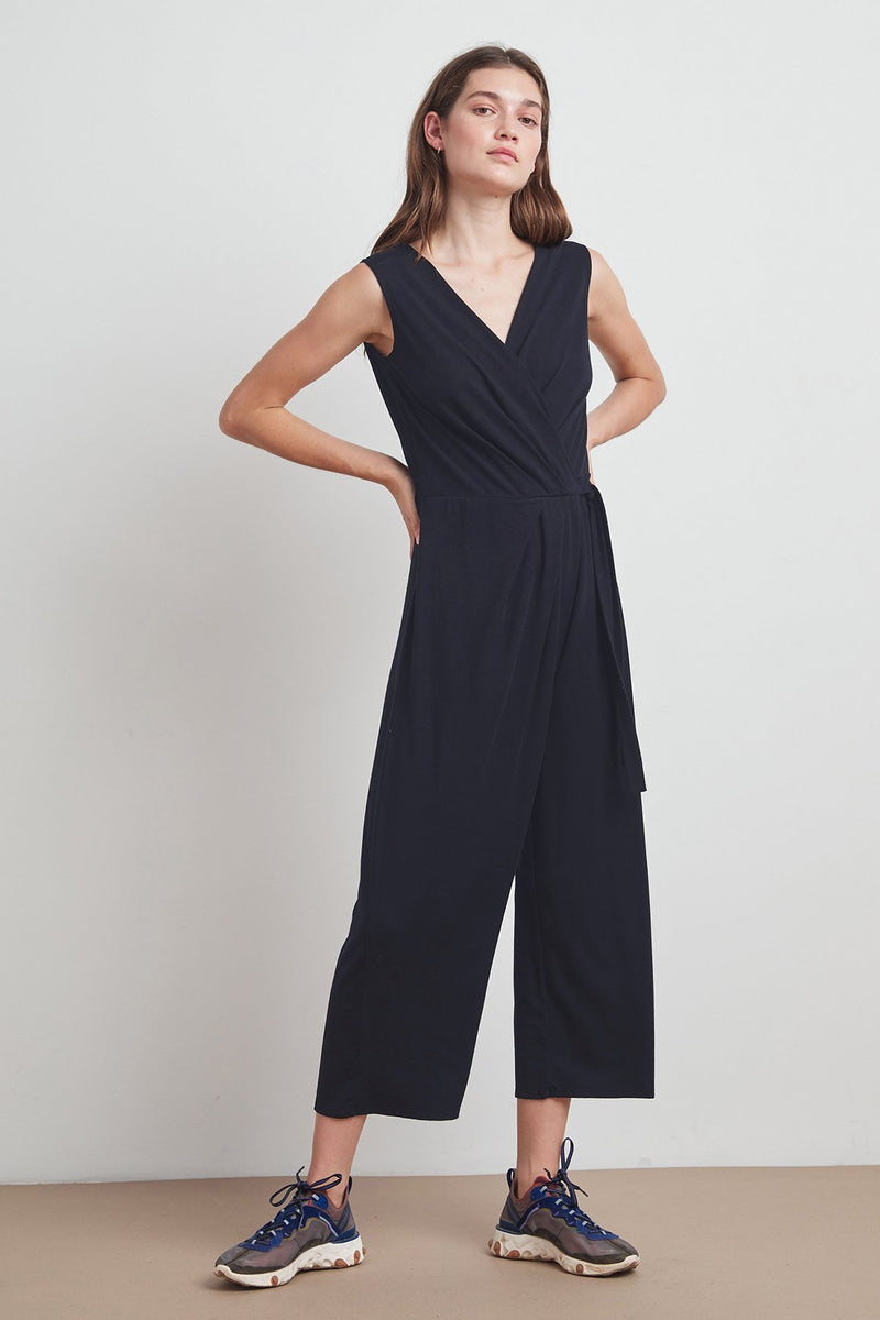 MICAH TIE FRONT JUMPSUIT