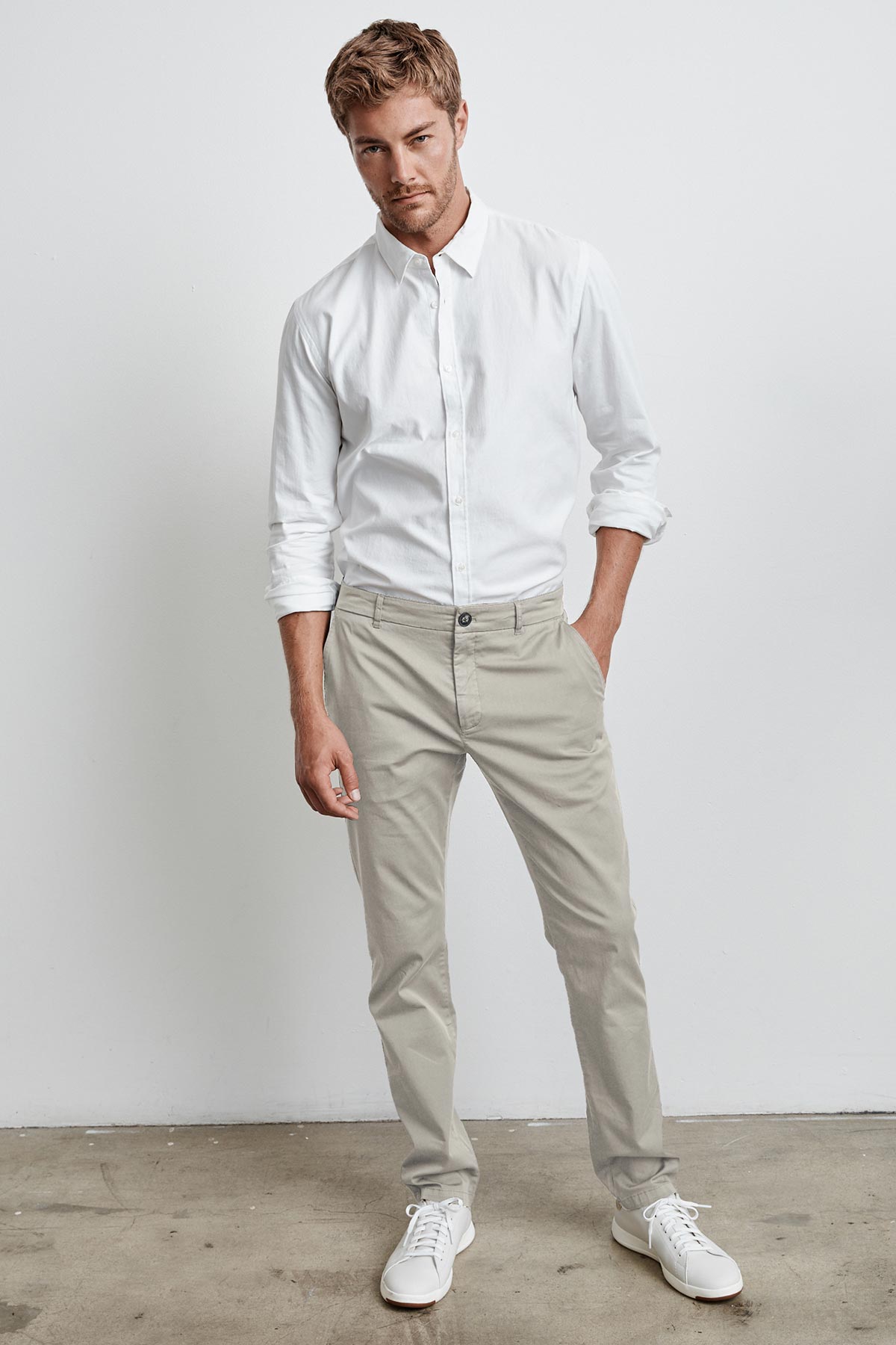 BROGAN COTTON TWILL PANT