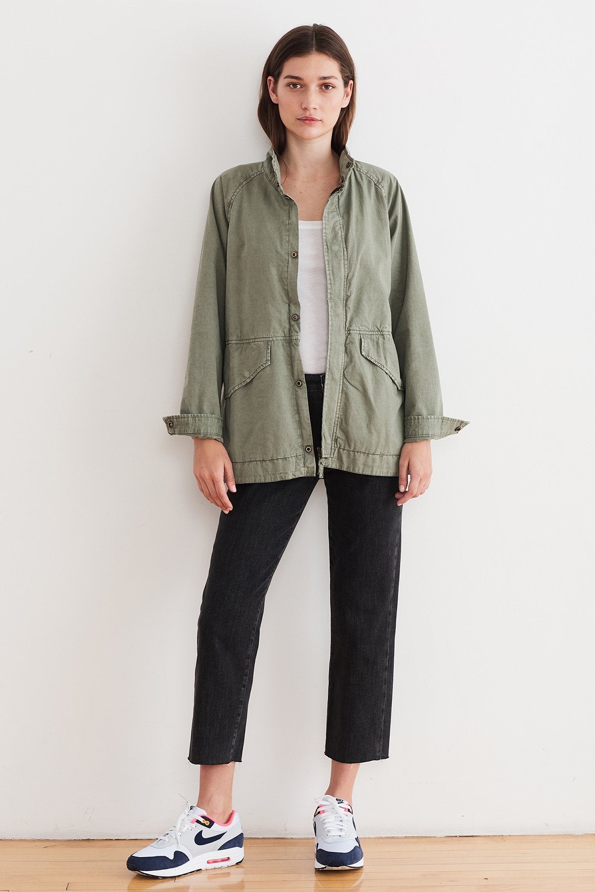 BECKY COTTON TWILL JACKET