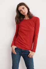 LIZZIE ORIGINAL SLUB LONG SLEEVE TEE