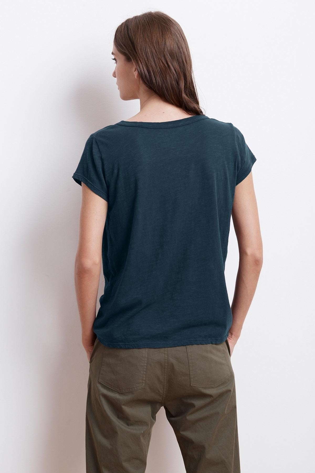 KIRA ORIGINAL SLUB SCOOP NECK TEE