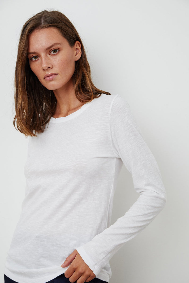 LIZZIE ORIGINAL SLUB LONG SLEEVE TEE