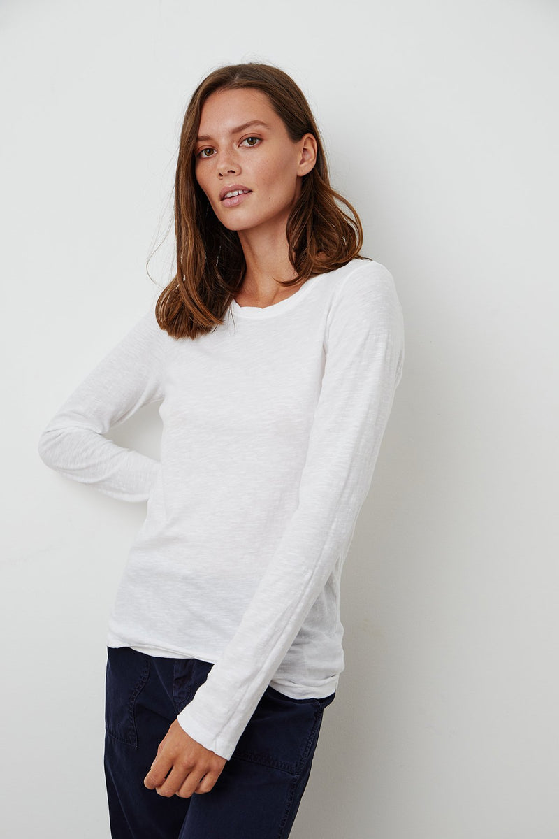 LIZZIE ORIGINAL SLUB LONG SLEEVE TEE