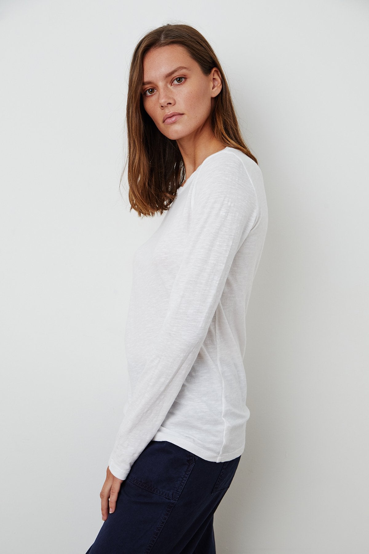 LIZZIE ORIGINAL SLUB LONG SLEEVE TEE