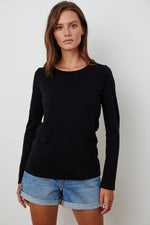 LIZZIE ORIGINAL SLUB LONG SLEEVE TEE