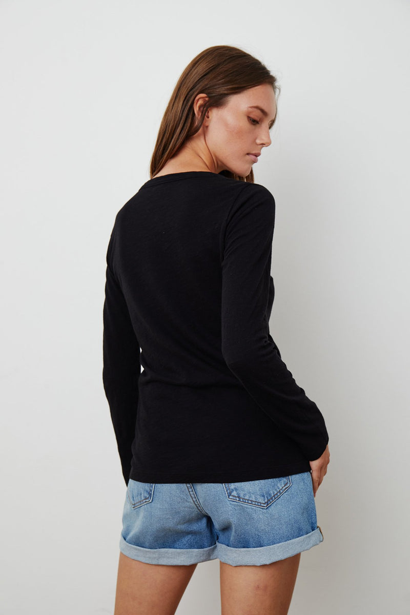 LIZZIE ORIGINAL SLUB LONG SLEEVE TEE