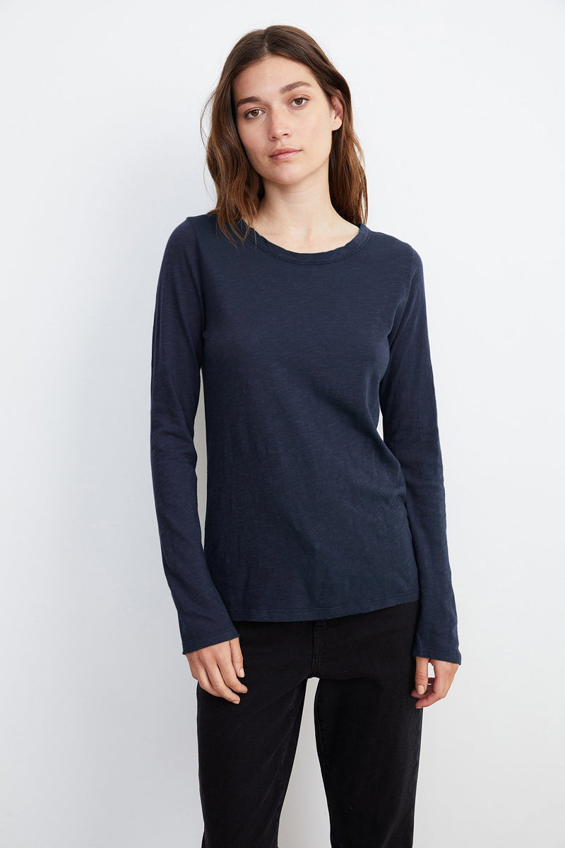 LIZZIE ORIGINAL SLUB LONG SLEEVE TEE