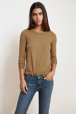 LIZZIE ORIGINAL SLUB LONG SLEEVE TEE