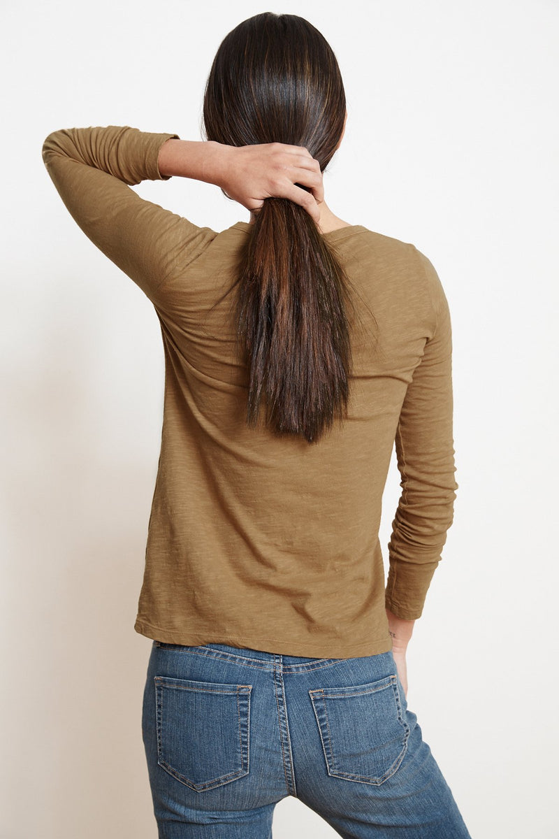 LIZZIE ORIGINAL SLUB LONG SLEEVE TEE