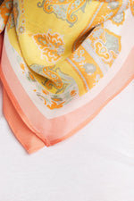 DIAMOND SHAPE SILK SCARF