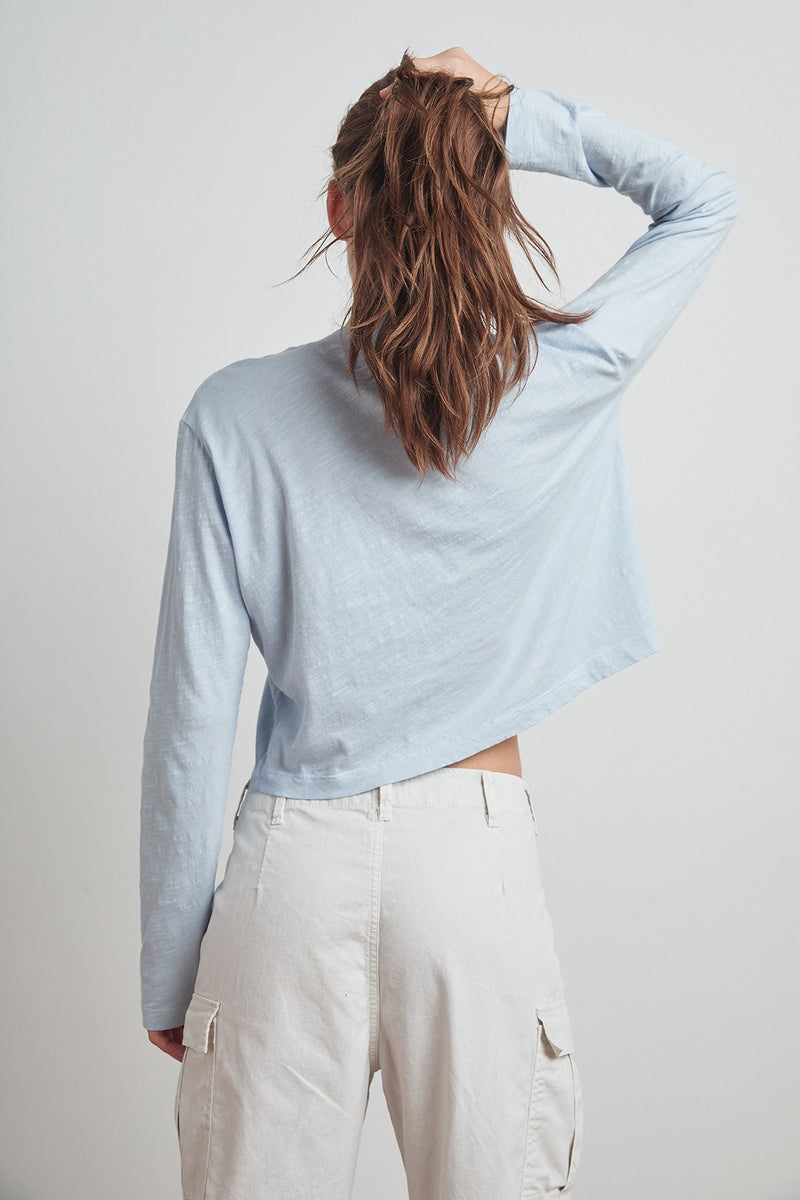 CORDIE CROPPED CREW TEE
