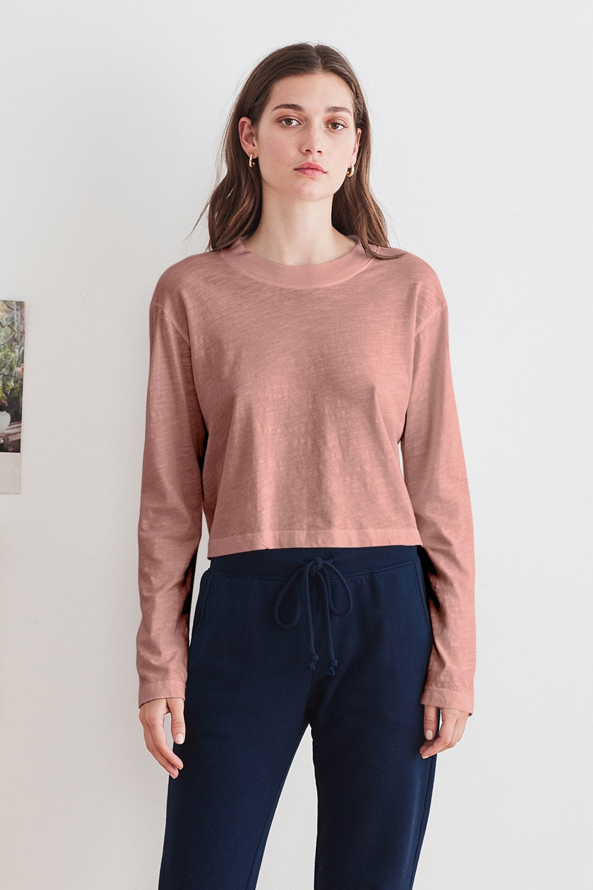 CORDIE CROPPED CREW TEE