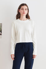 CORDIE CROPPED CREW TEE