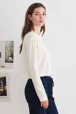 CORDIE CROPPED CREW TEE