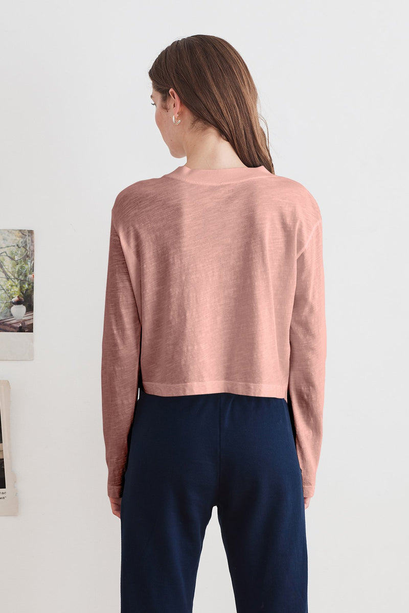 CORDIE CROPPED CREW TEE