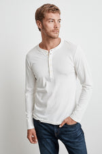 ALVARO COTTON JERSEY HENLEY