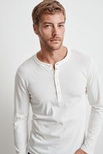 ALVARO COTTON JERSEY HENLEY