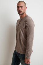 ALVARO COTTON JERSEY HENLEY