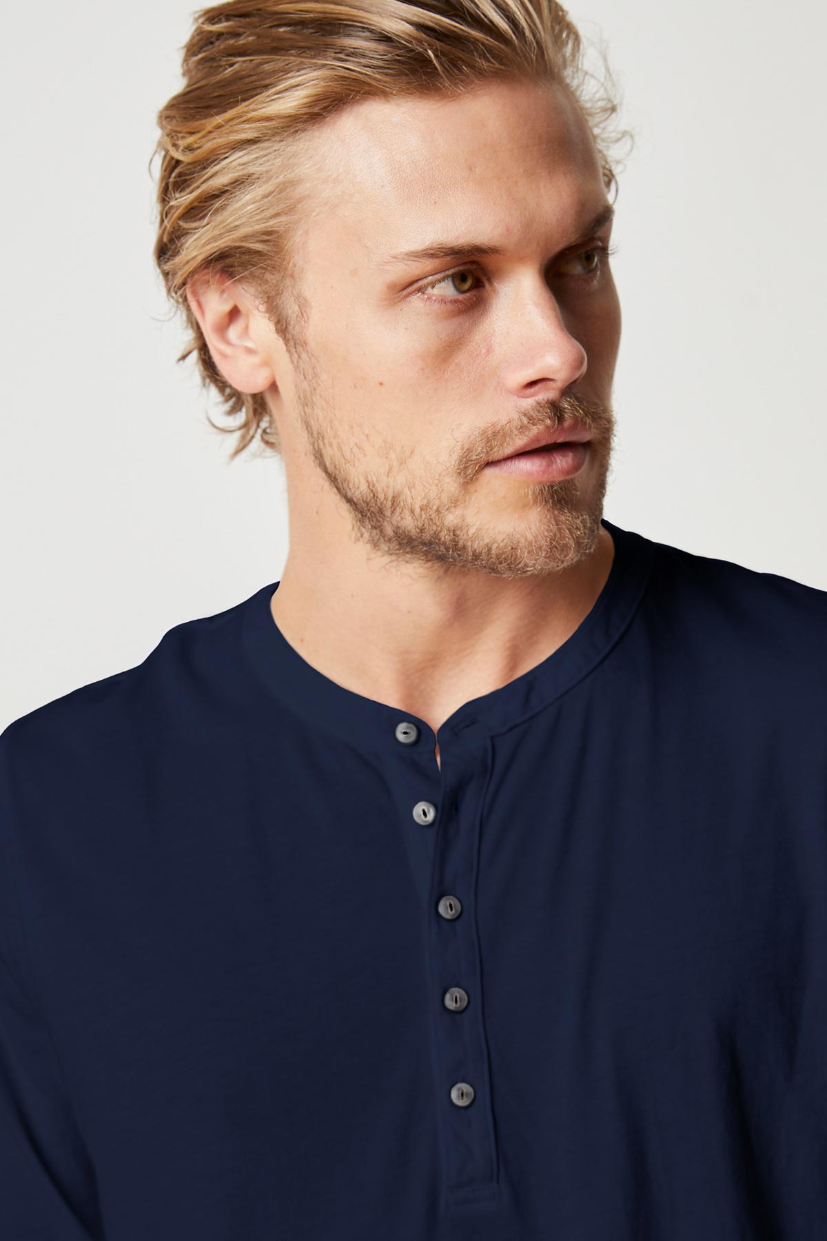 ALVARO COTTON JERSEY HENLEY