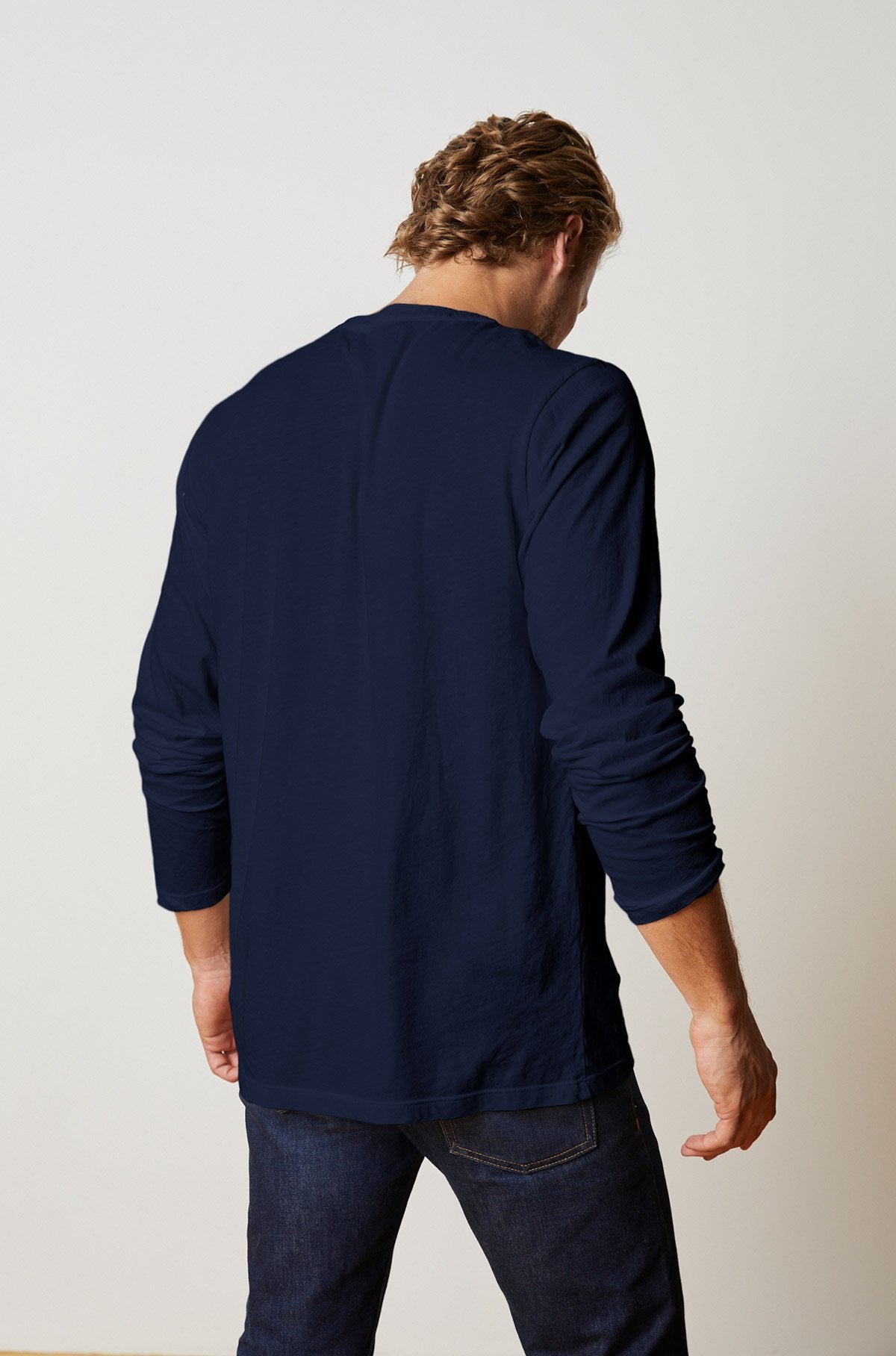 ALVARO COTTON JERSEY HENLEY