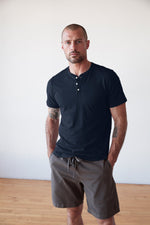 FULTON SHORT SLEEVE HENLEY