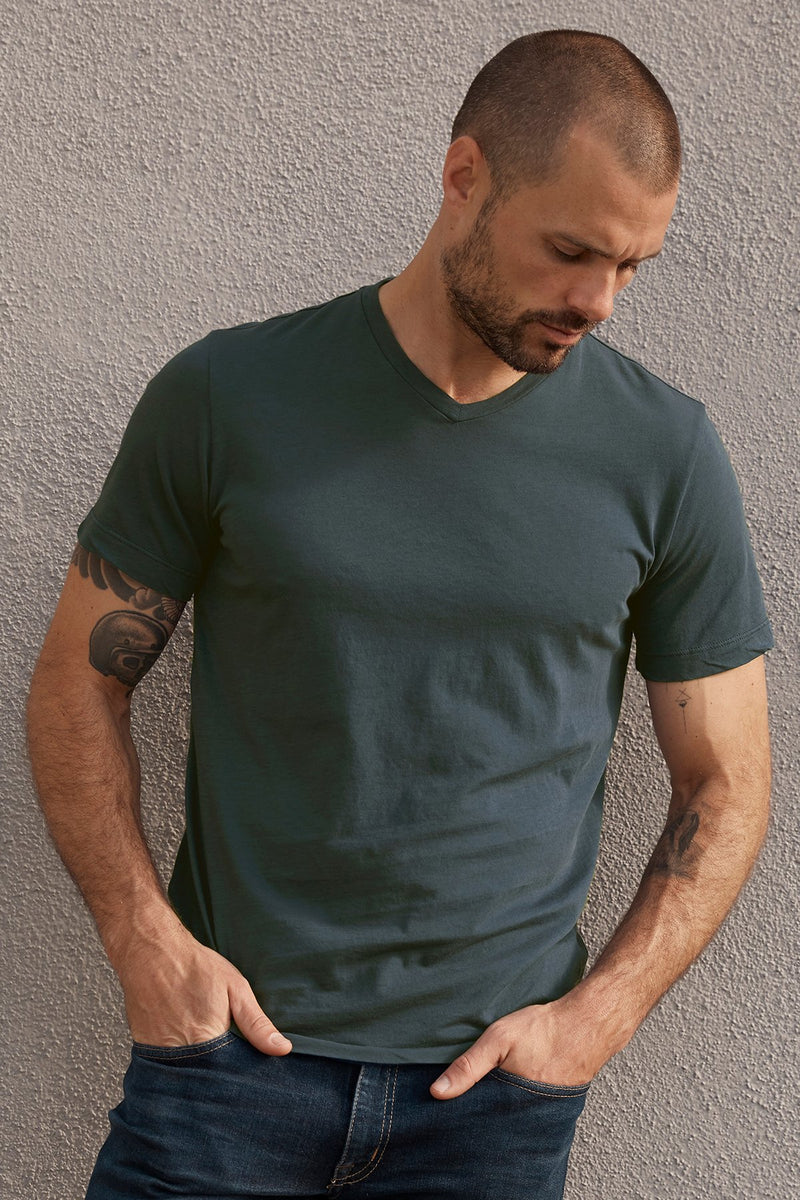 SAMSEN WHISPER CLASSIC V-NECK TEE