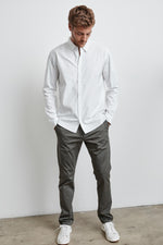 JONAH COTTON BUTTON-UP SHIRT