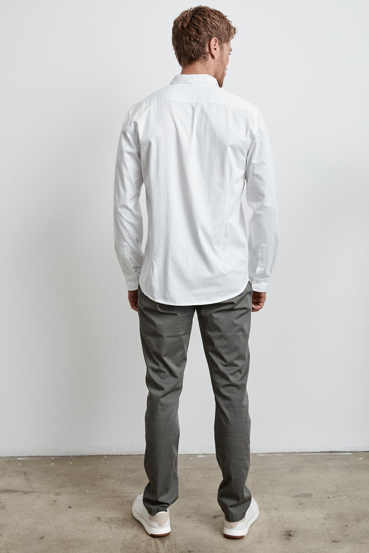 JONAH COTTON BUTTON-UP SHIRT