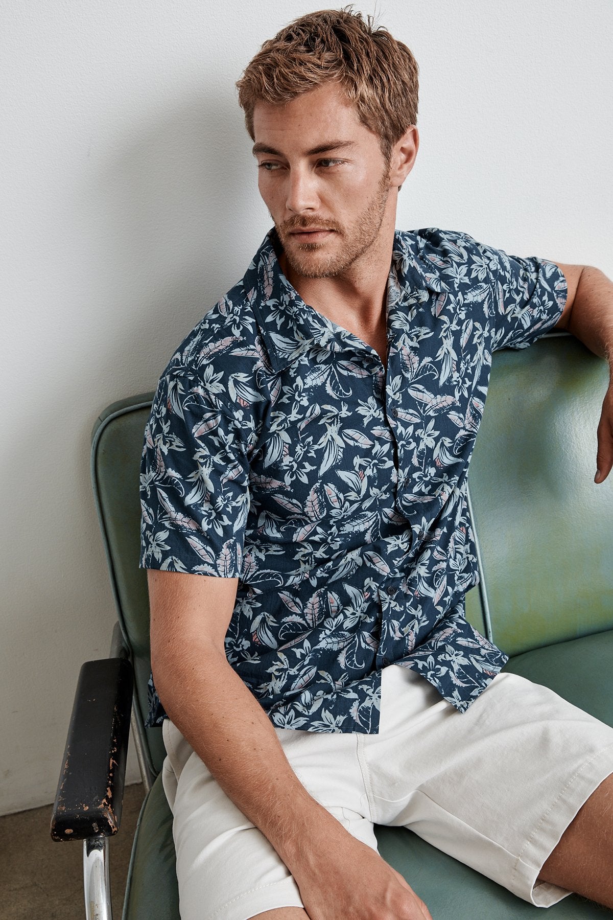 KALUA PRINTED BUTTON-UP SHIRT