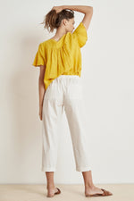 MEGARA COTTON POPLIN DRAWSTRING PANT