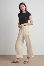 ZOLA WOVEN LINEN PANT