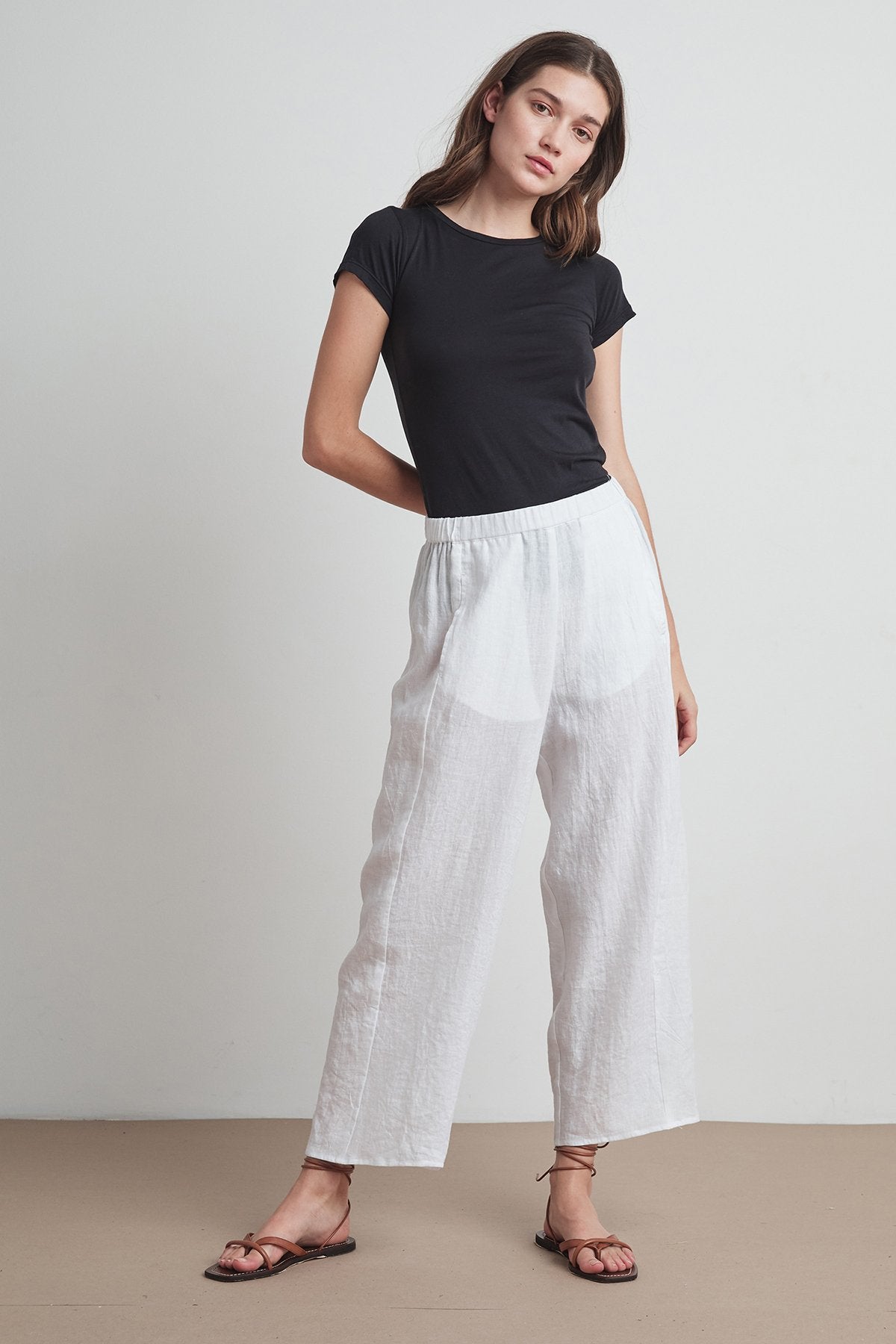 ZOLA WOVEN LINEN PANT