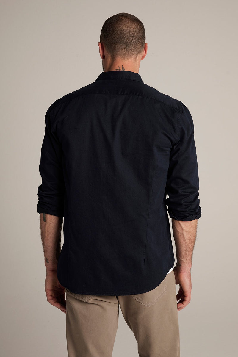 JONAH COTTON BUTTON-UP SHIRT