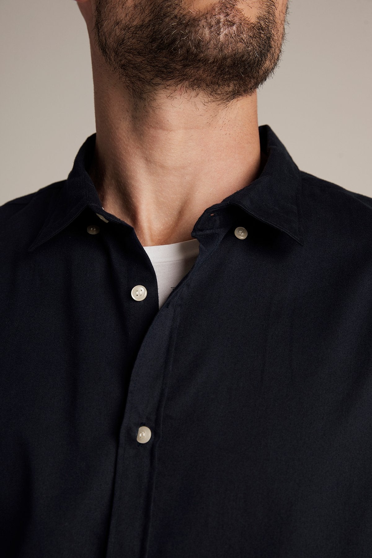 JONAH COTTON BUTTON-UP SHIRT